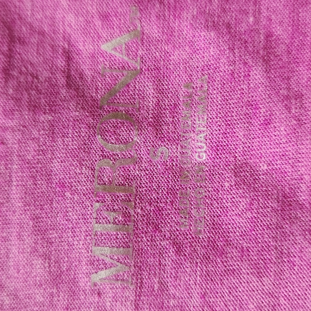 Merona Pink Fitted Short Sleeve T-Shirt - Picture 2 of 5
